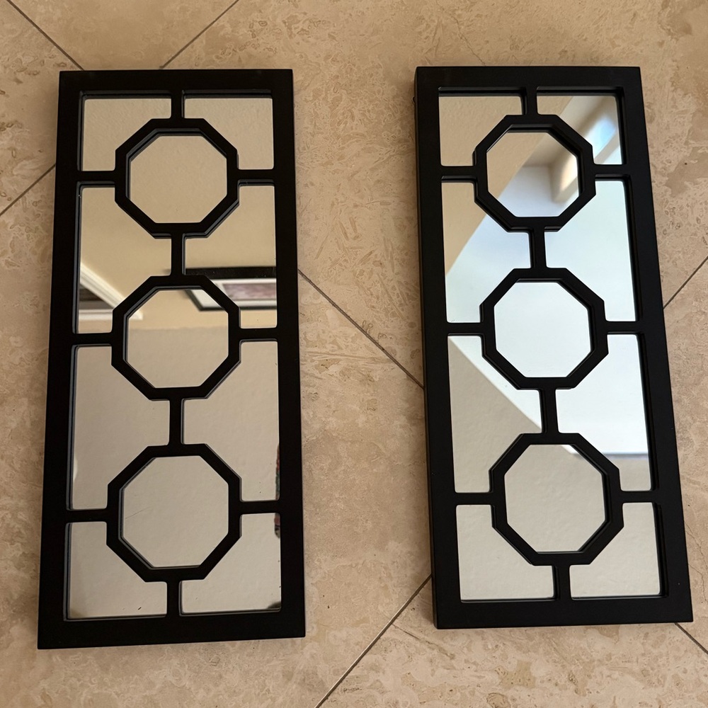 Geometric Accent Mirrors - Picture 2 of 9